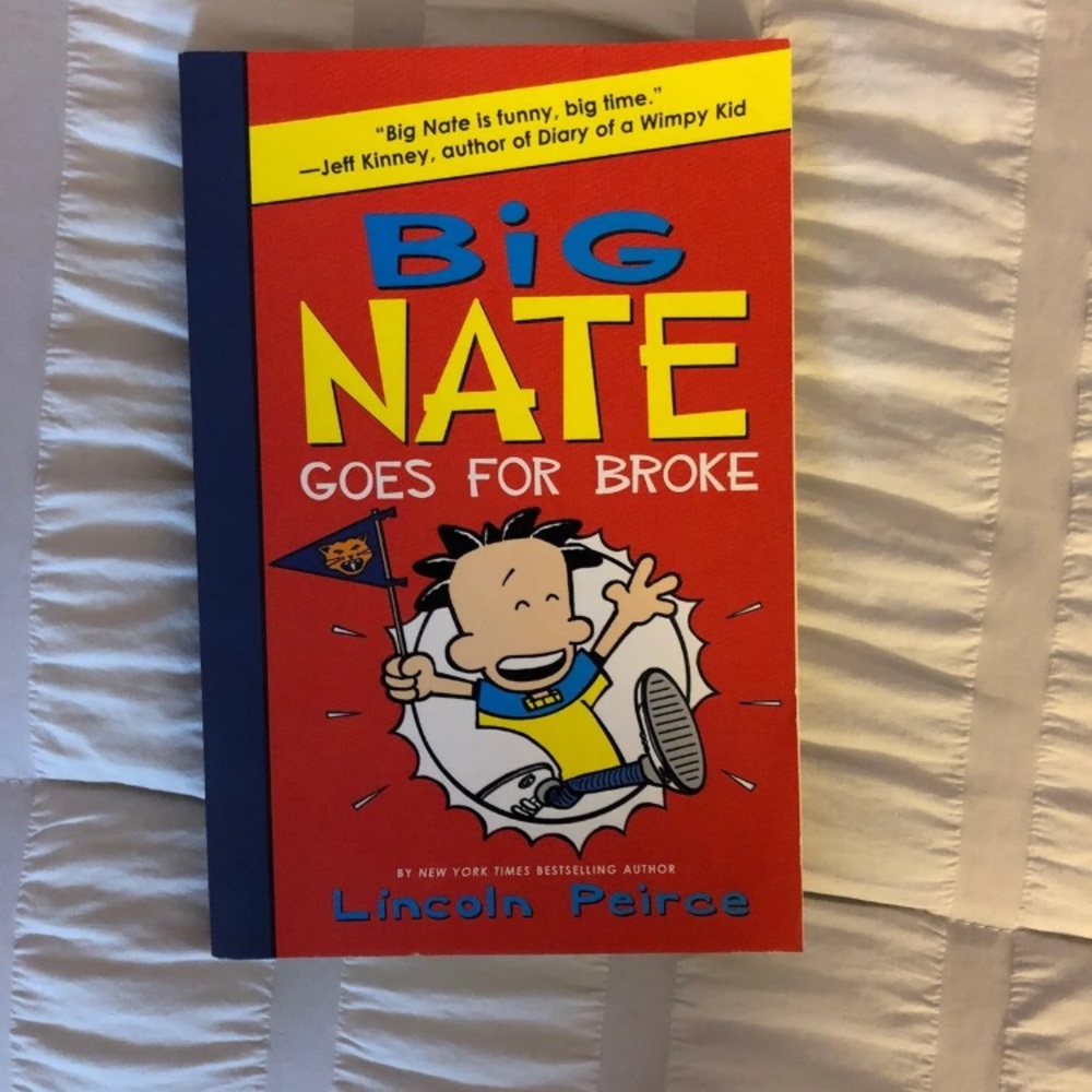 Big Nate Goes For Broke Book